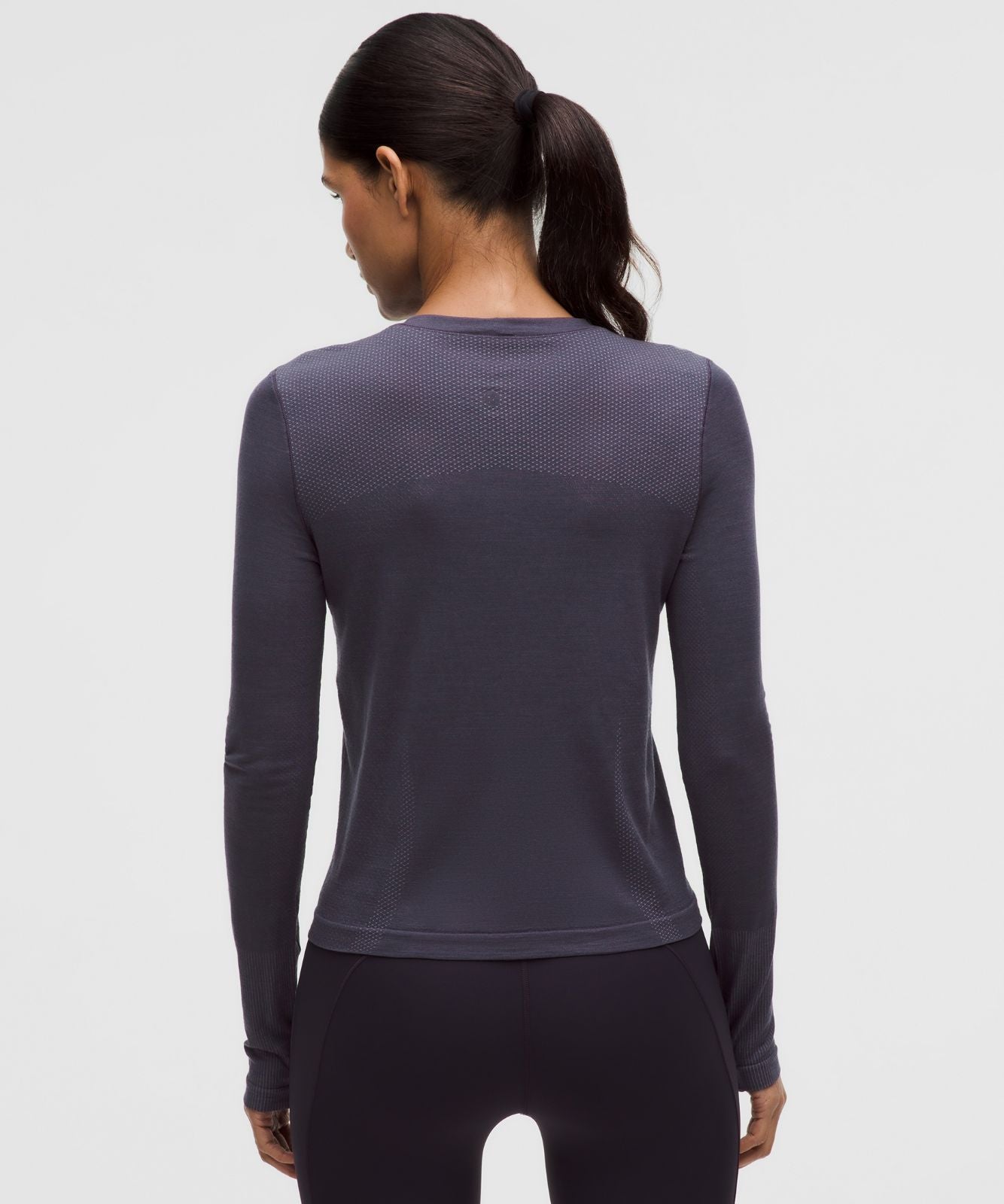 Swiftly Wool-Blend Long-Sleeve Shirt Atmospheric Purple/Atmospheric Purple