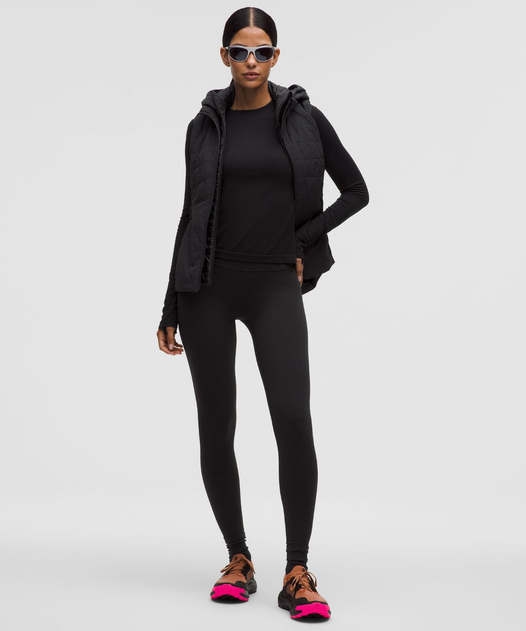 Swiftly Wool-Blend Long-Sleeve Shirt Black/Black