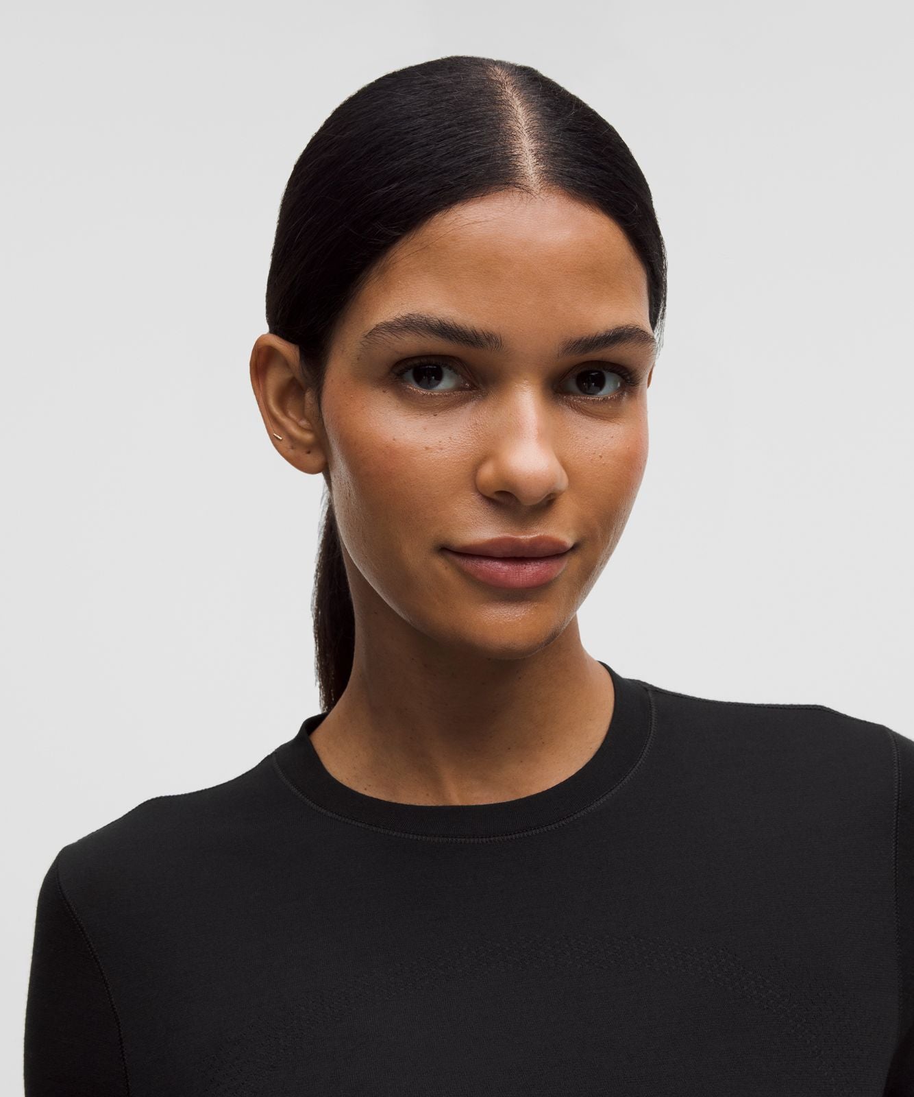Swiftly Wool-Blend Long-Sleeve Shirt Black/Black