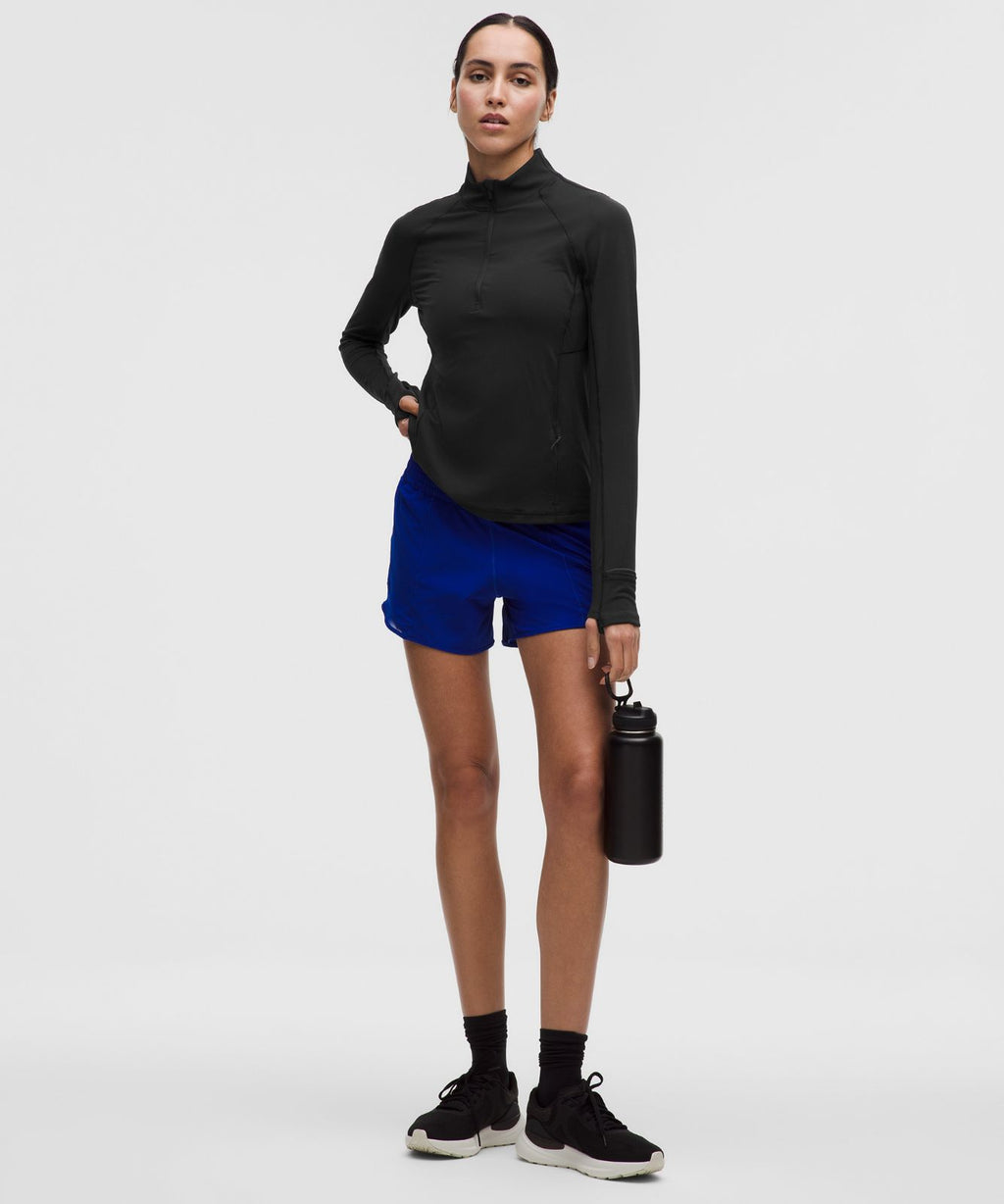 It's Rulu Classic-Fit Half Zip Black