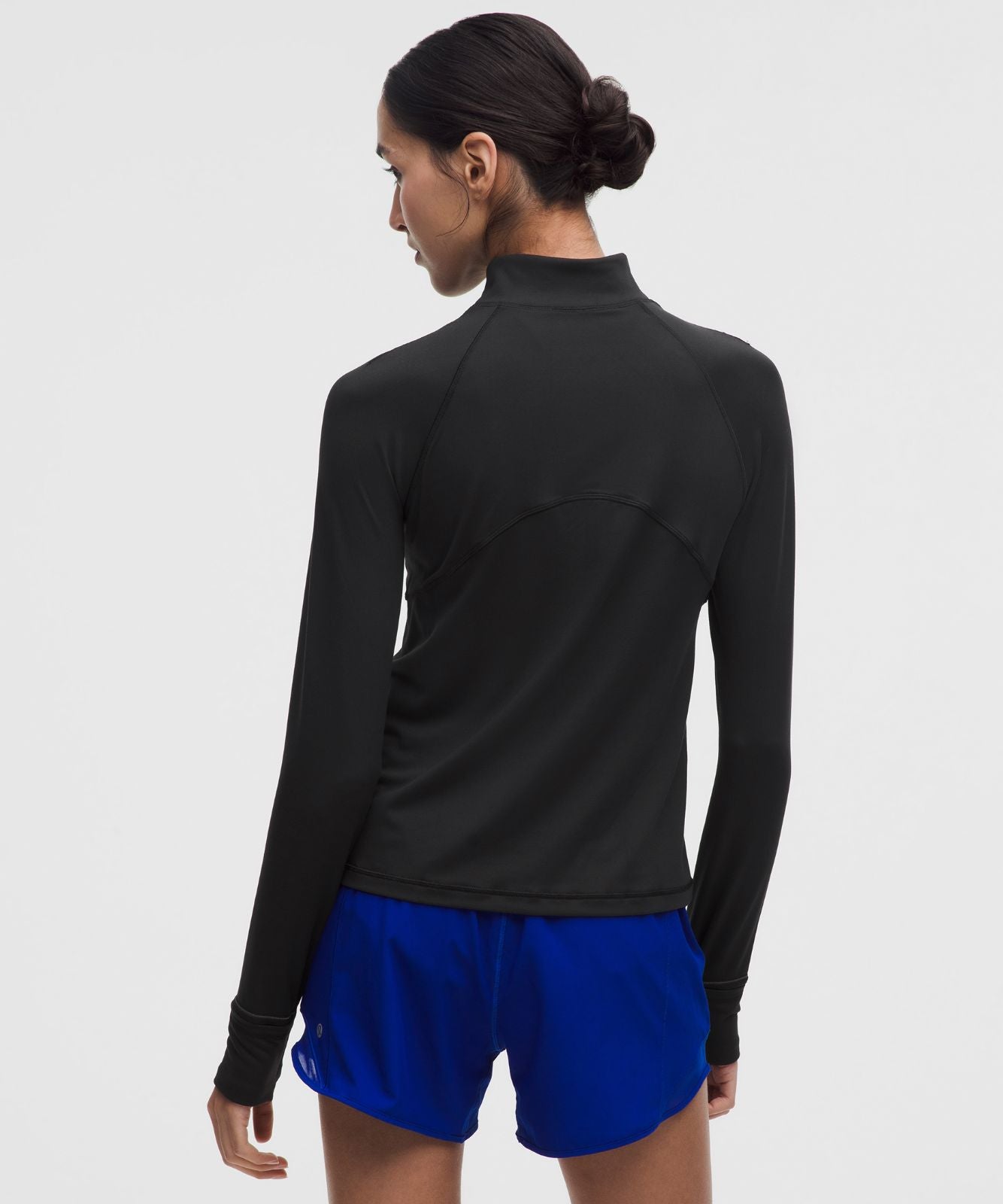 It's Rulu Classic-Fit Half Zip Black
