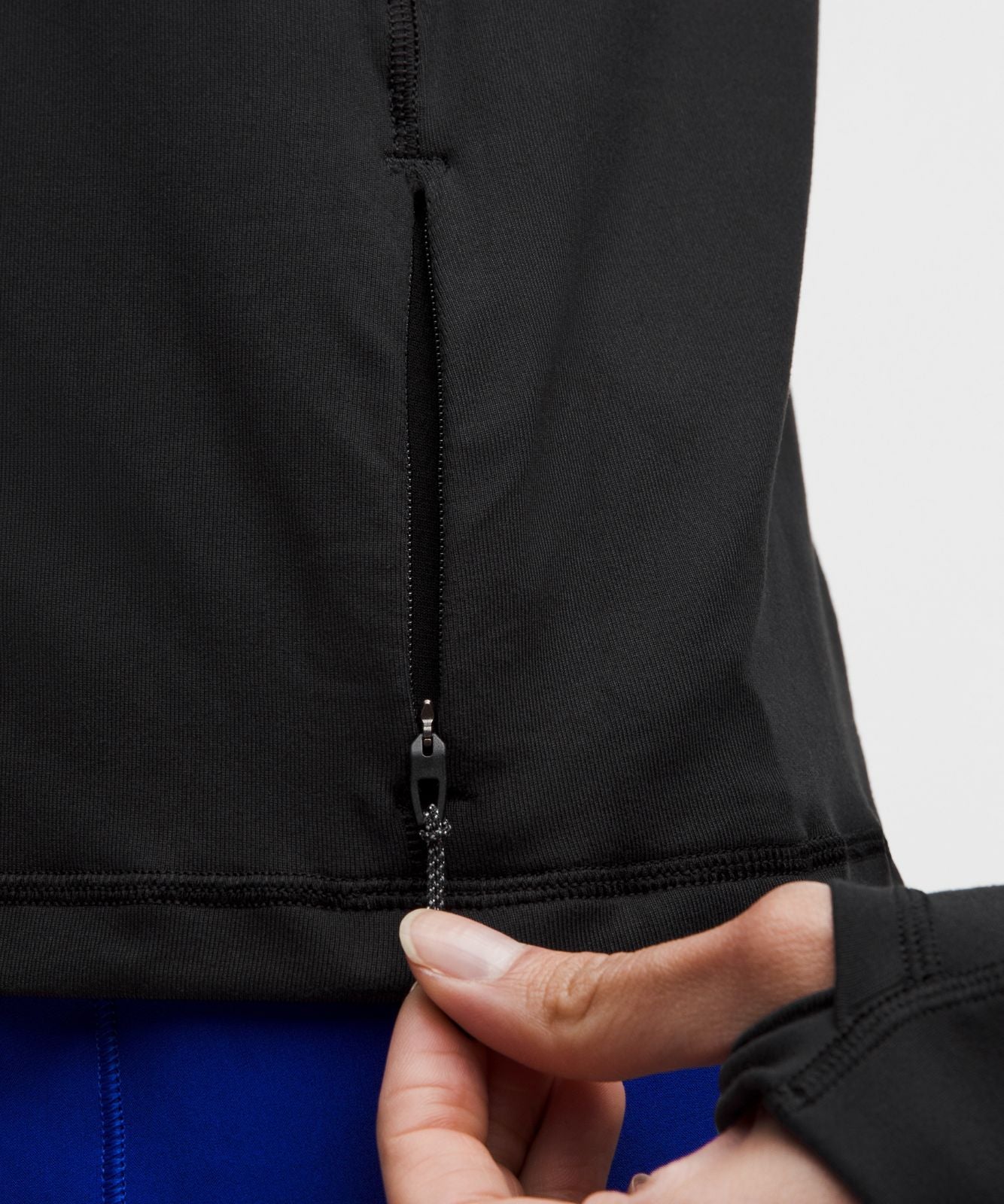 It's Rulu Classic-Fit Half Zip Black