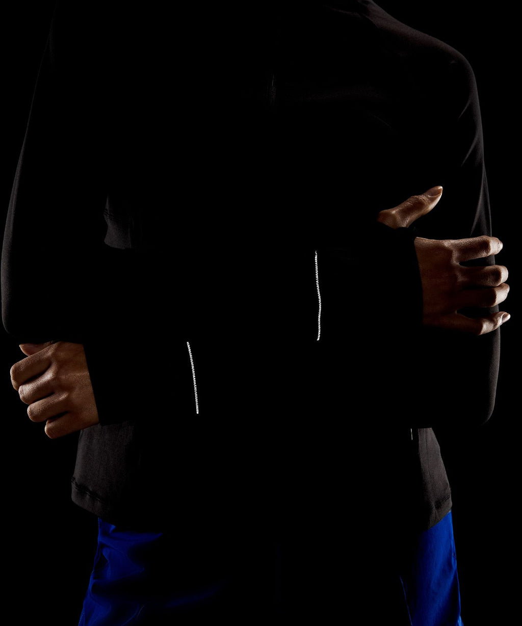 It's Rulu Classic-Fit Half Zip Black