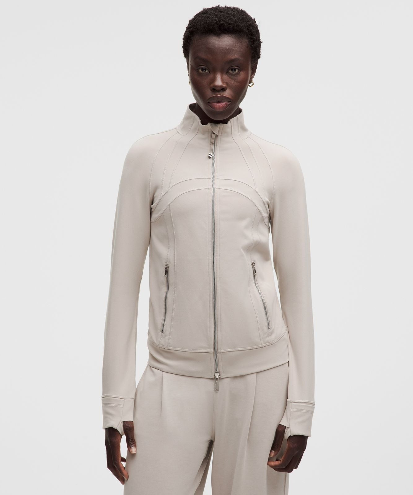 Define Track Jacket *Luon Downtown Tan