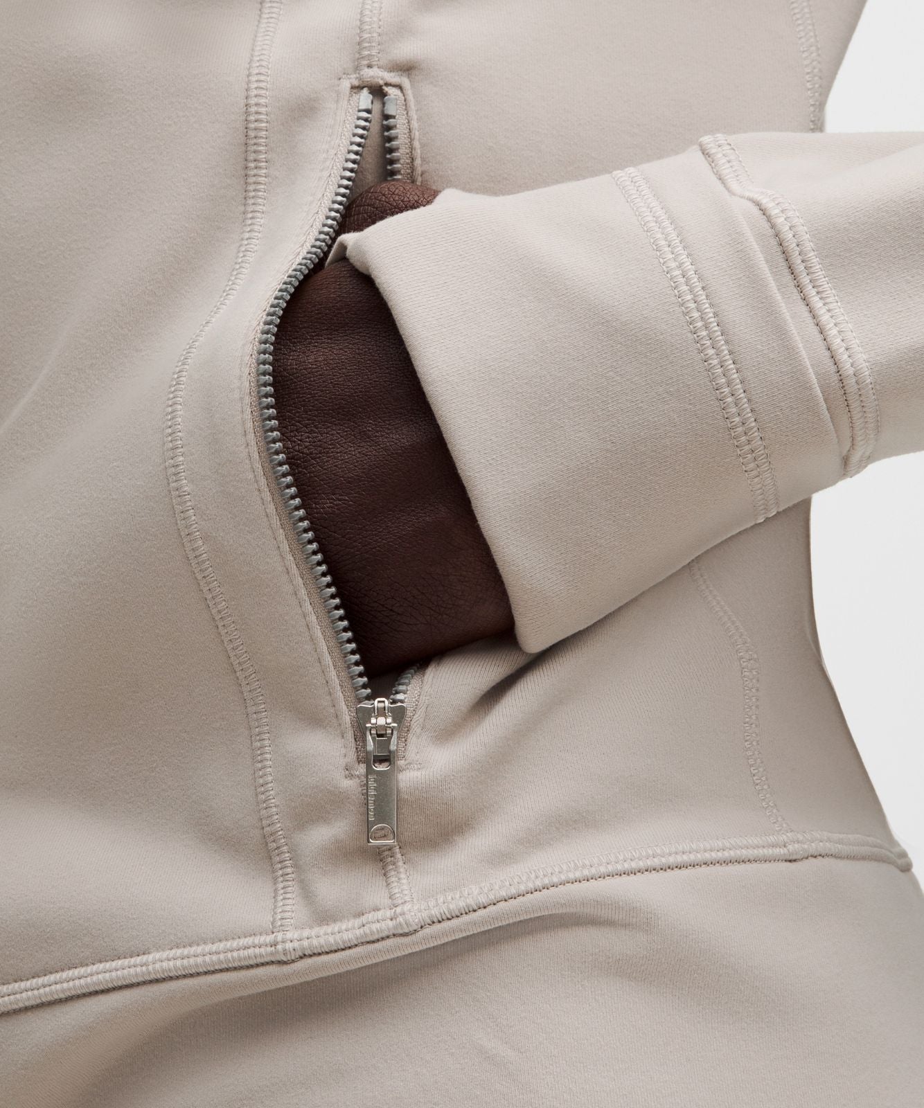 Define Track Jacket *Luon Downtown Tan