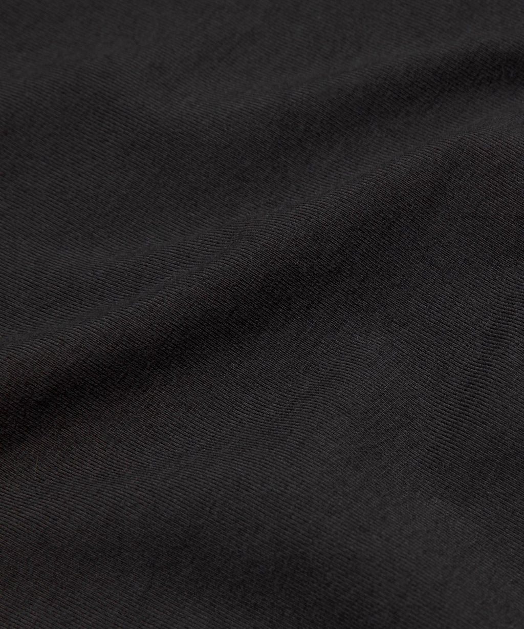 Merino Wool-Blend Crewneck Base Layer Black/Light Ivory