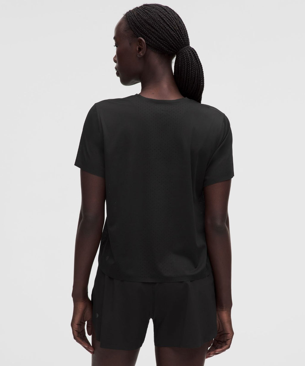 Women's Fast and Free Short-Sleeve Shirt Black