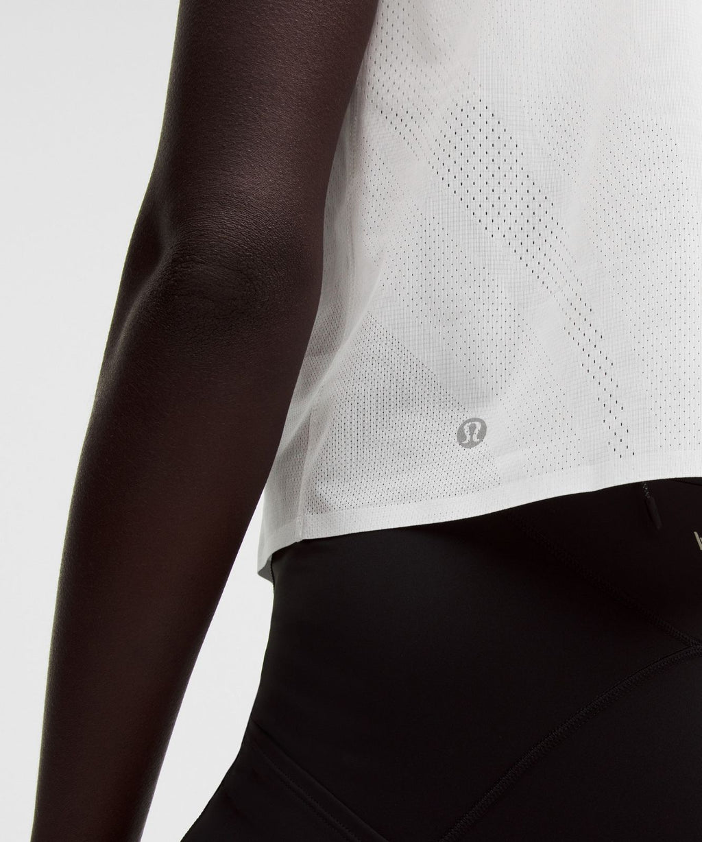 Women's Fast and Free Short-Sleeve Shirt White
