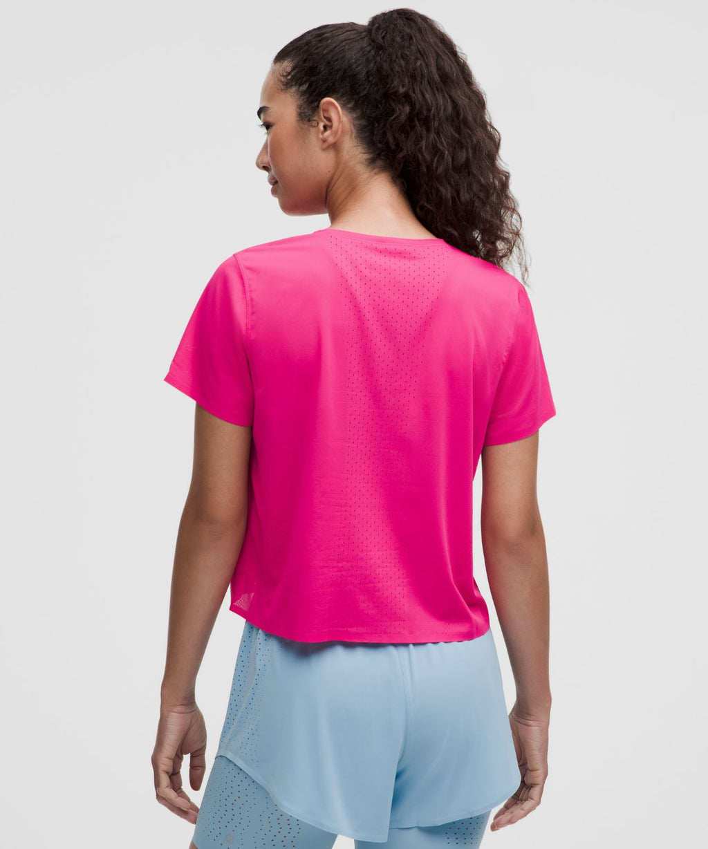 Women's Fast and Free Short-Sleeve Shirt Flamingo Fun Tone