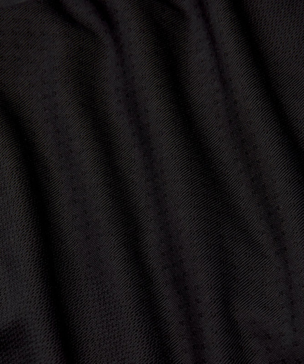 Fast and Free Short-Sleeve Shirt *Perforated Stripe Black