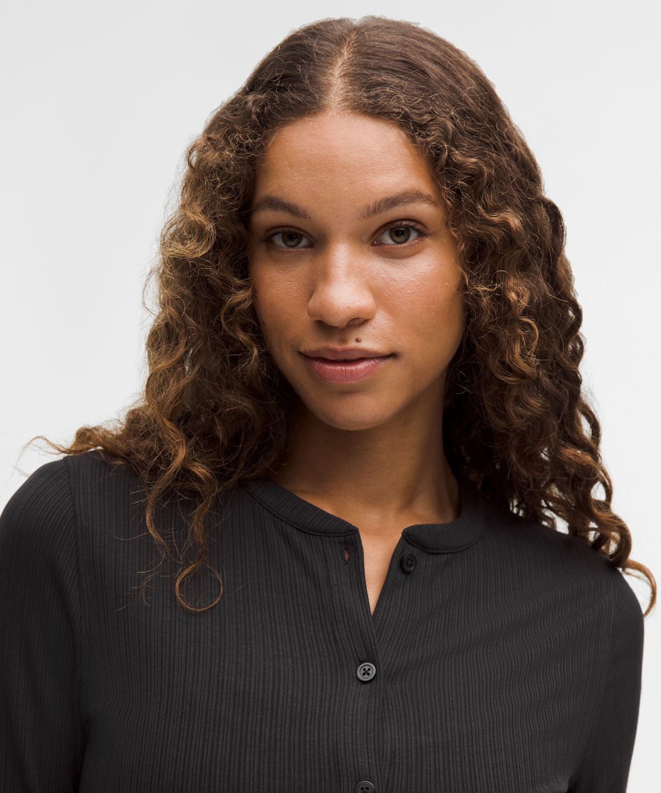 Hold Tight Micro-Rib Cardigan Black