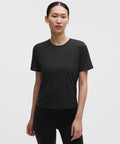 Lightweight Running Short-Sleeve Shirt Black