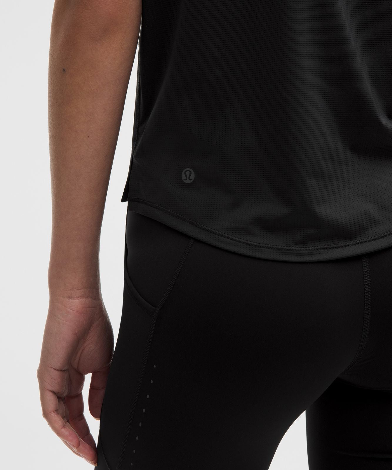 Lightweight Running Short-Sleeve Shirt Black