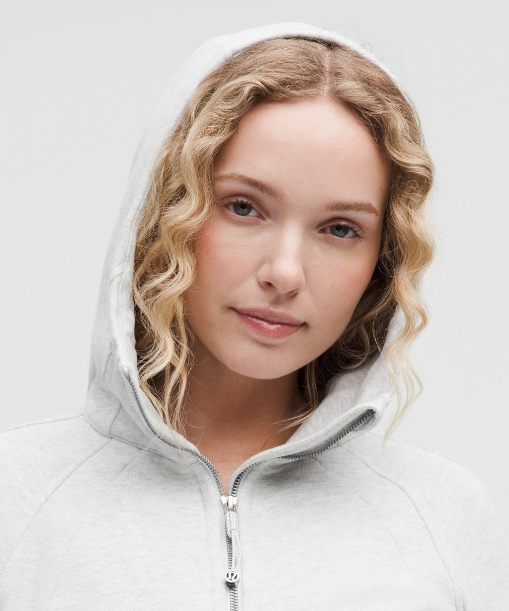 Scuba Full-Zip Hoodie Heathered Core Ultra Light Grey