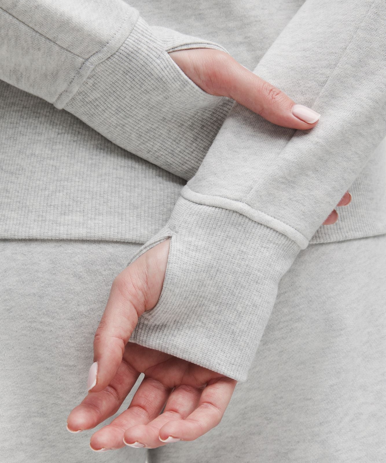 Scuba Full-Zip Hoodie Heathered Core Ultra Light Grey