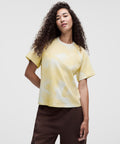 Cotton Classic Printed T-Shirt *SLNSH Collection Sun Faded Dot Dancer Yellow Multi
