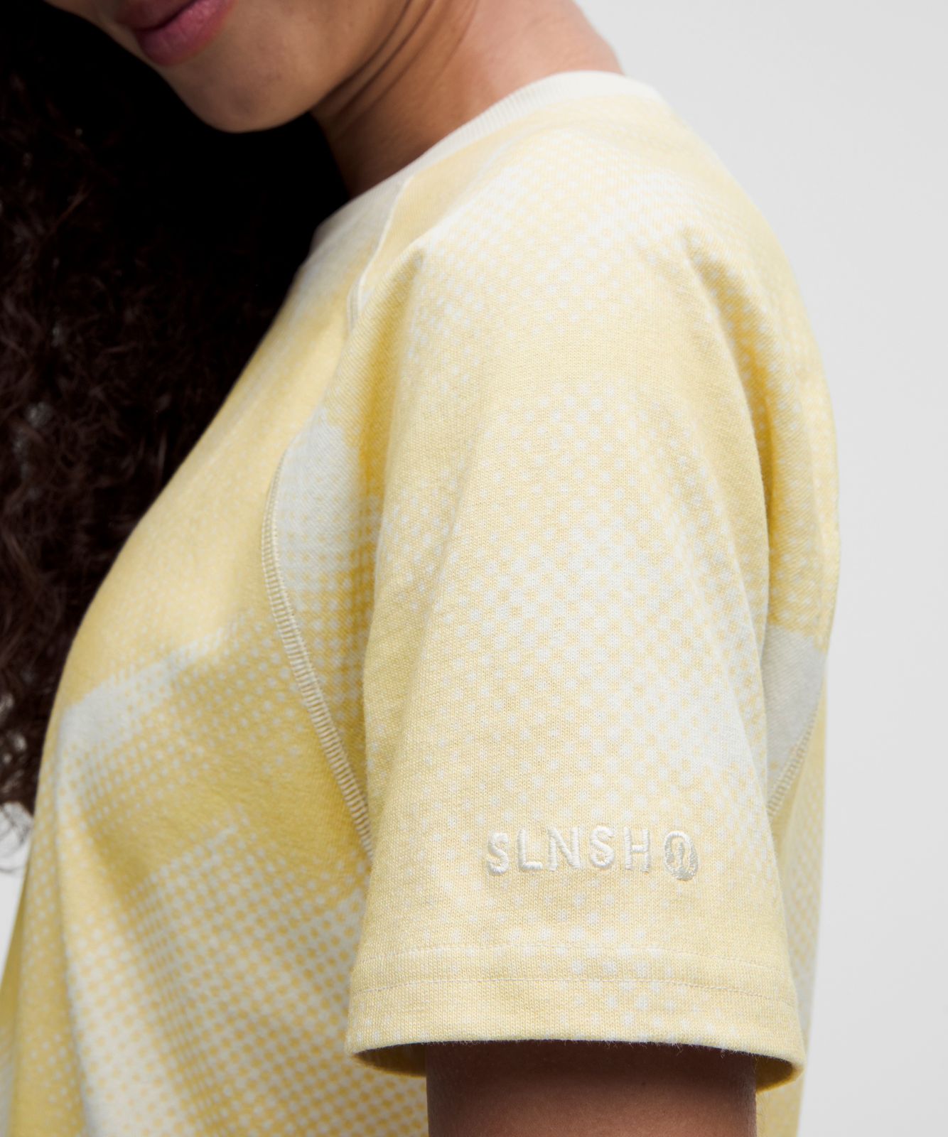 Cotton Classic Printed T-Shirt *SLNSH Collection Sun Faded Dot Dancer Yellow Multi