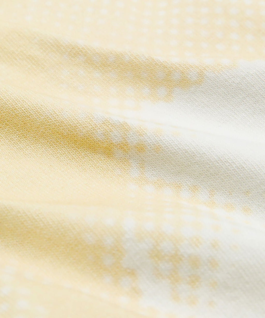 Cotton Classic Printed T-Shirt *SLNSH Collection Sun Faded Dot Dancer Yellow Multi