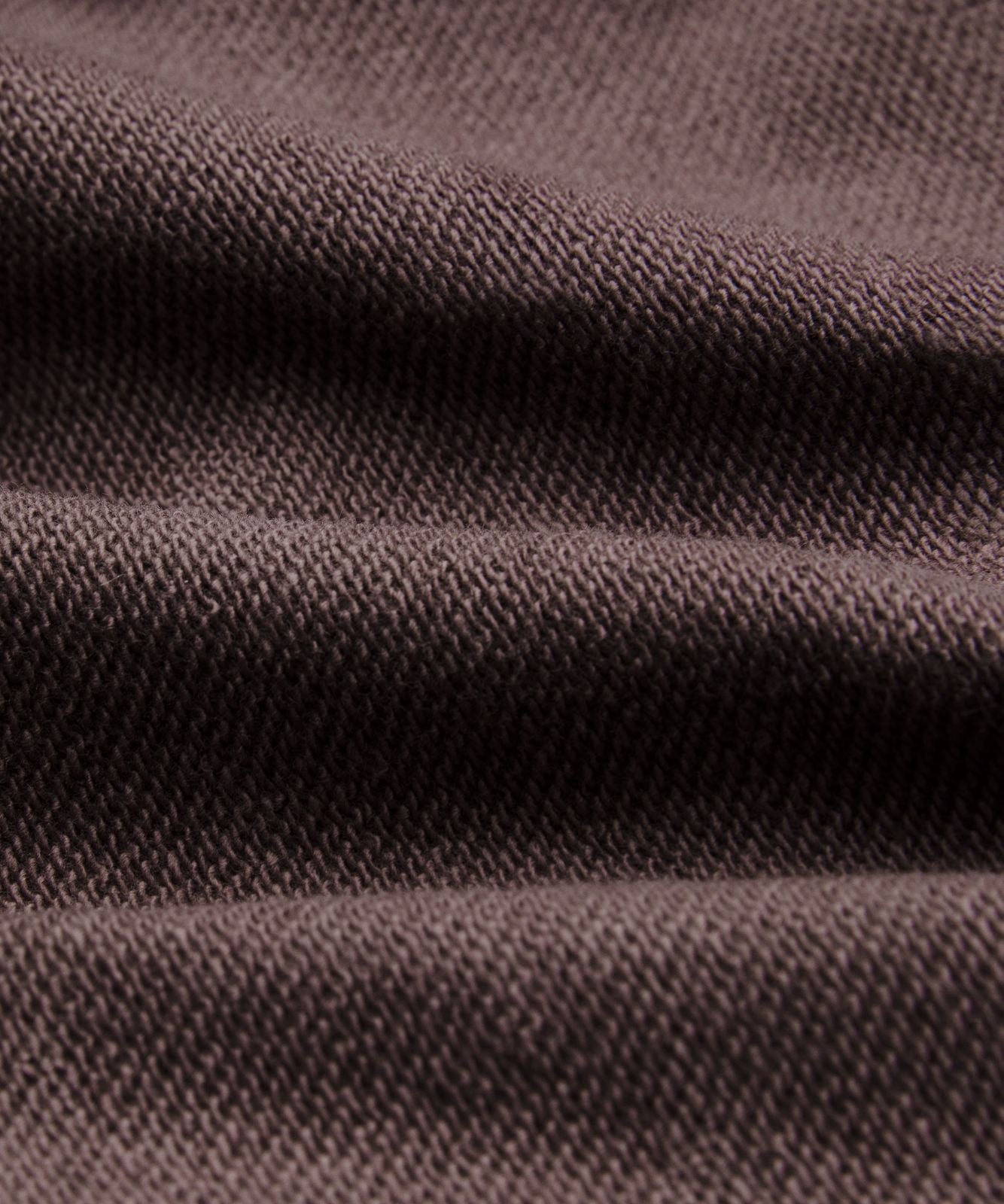Faded French Terry Full-Zip Hoodie *SLNSH Collection Sun Fade Espresso