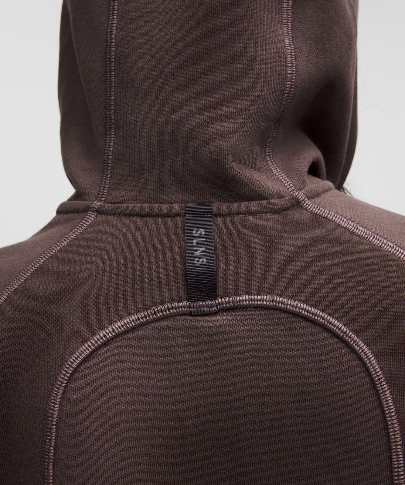 Faded French Terry Full-Zip Hoodie *SLNSH Collection Sun Fade Espresso