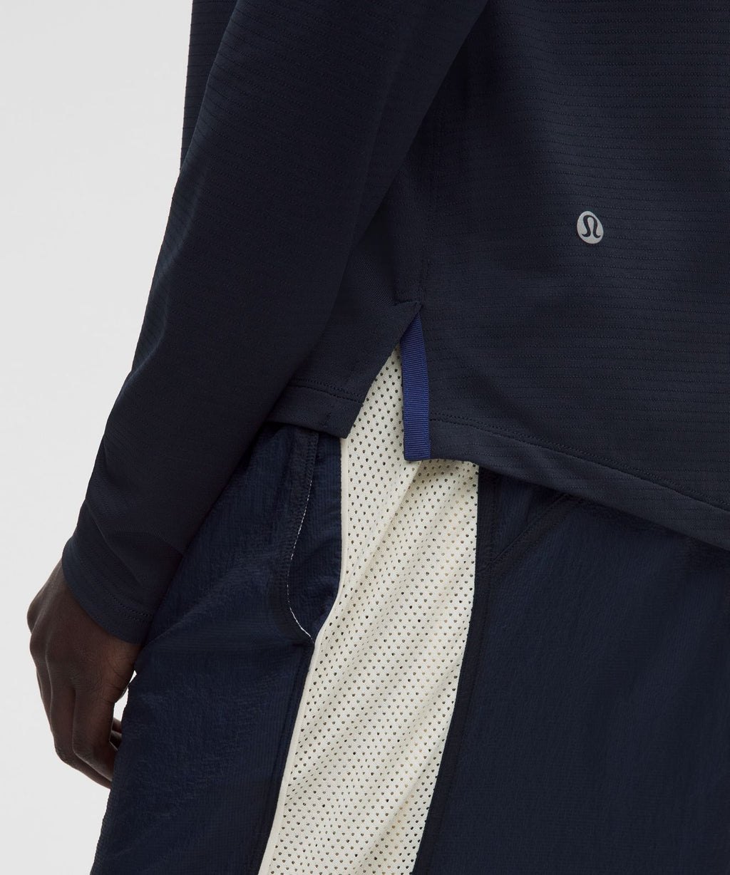 License to Train Classic-Fit Long-Sleeve Shirt True Navy/Clubhouse Blue