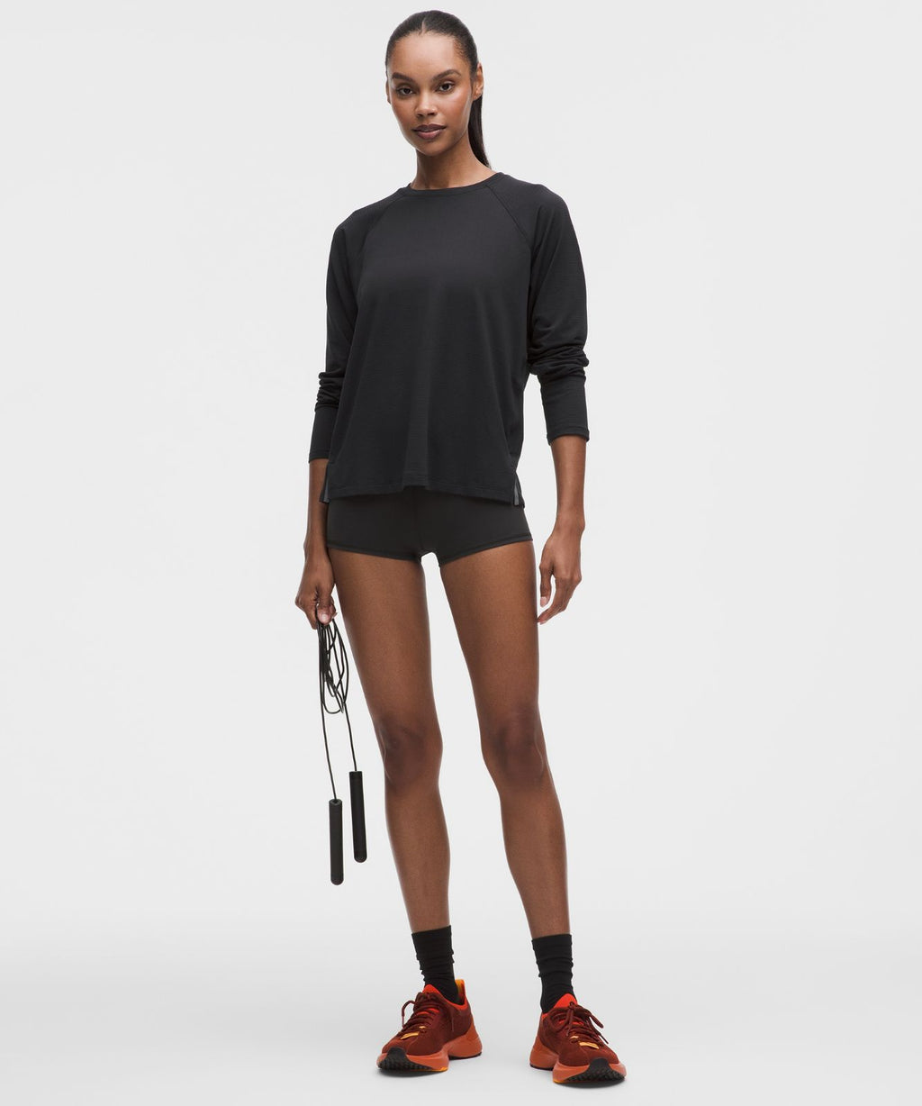 License to Train Classic-Fit Long-Sleeve Shirt Black/Onyx Grey
