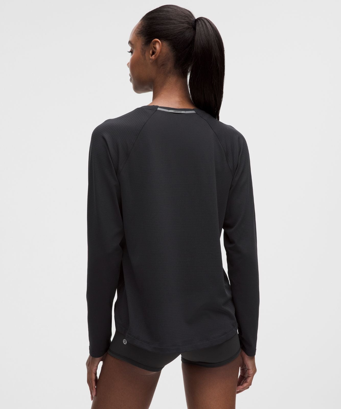 License to Train Classic-Fit Long-Sleeve Shirt Black/Onyx Grey