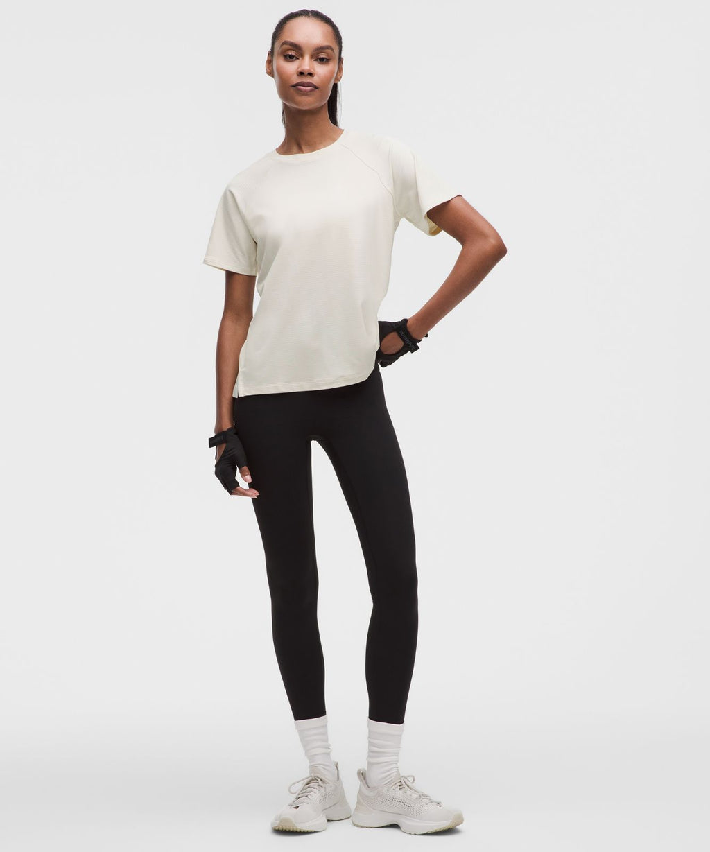 License to Train Classic-Fit T-Shirt Light Ivory/White