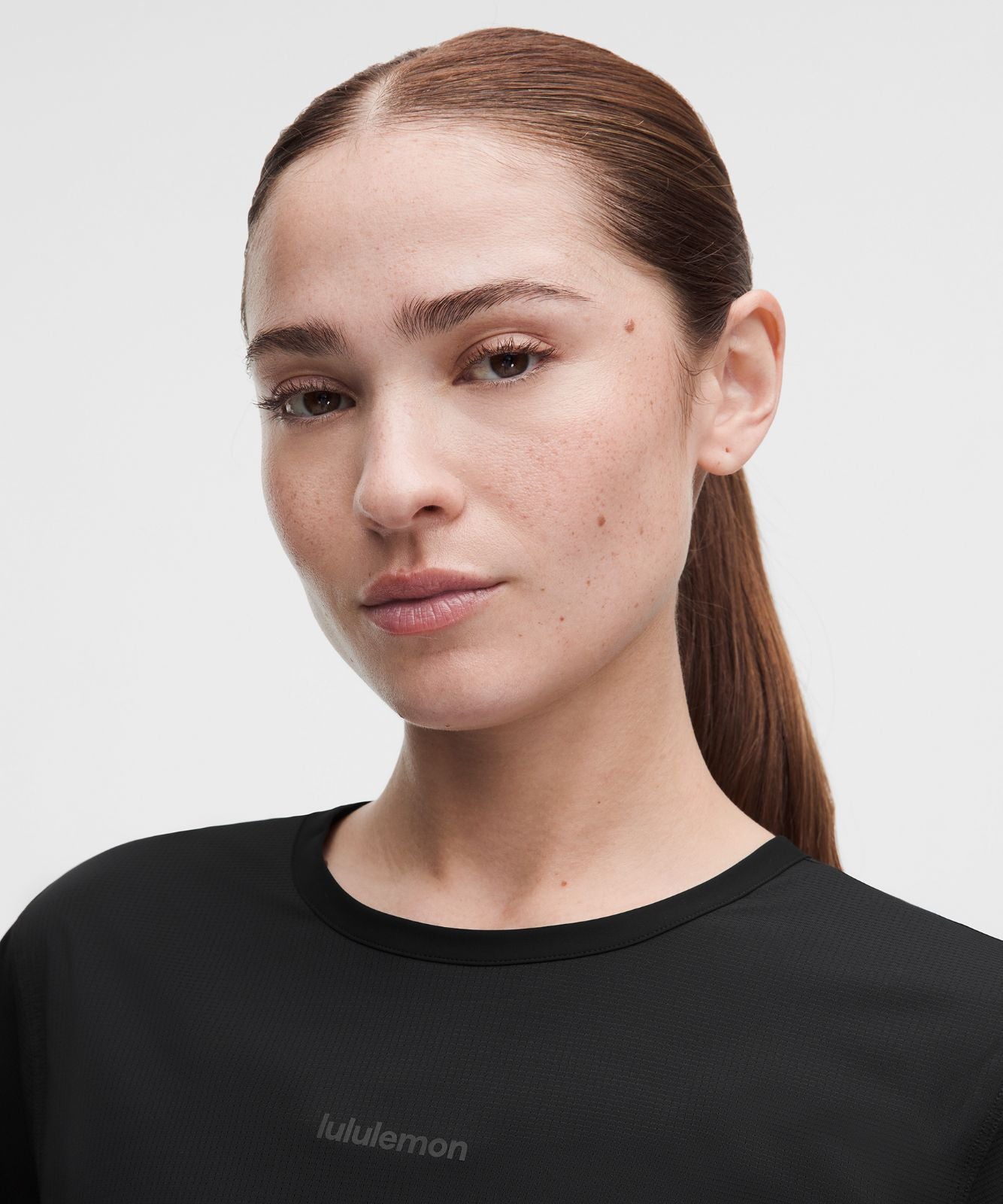 Lightweight Relaxed Running Short-Sleeve Shirt Black