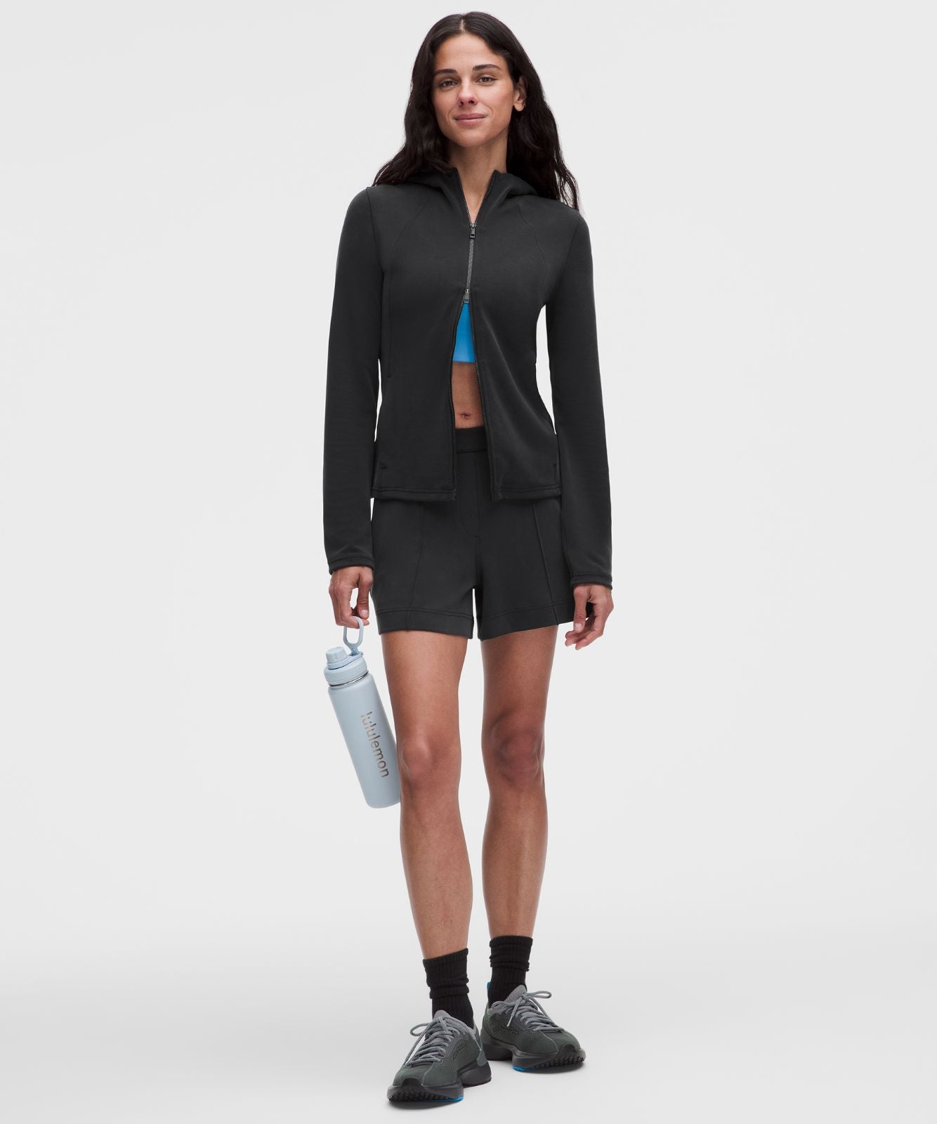 Lightweight Softstreme Full-Zip Hoodie Black