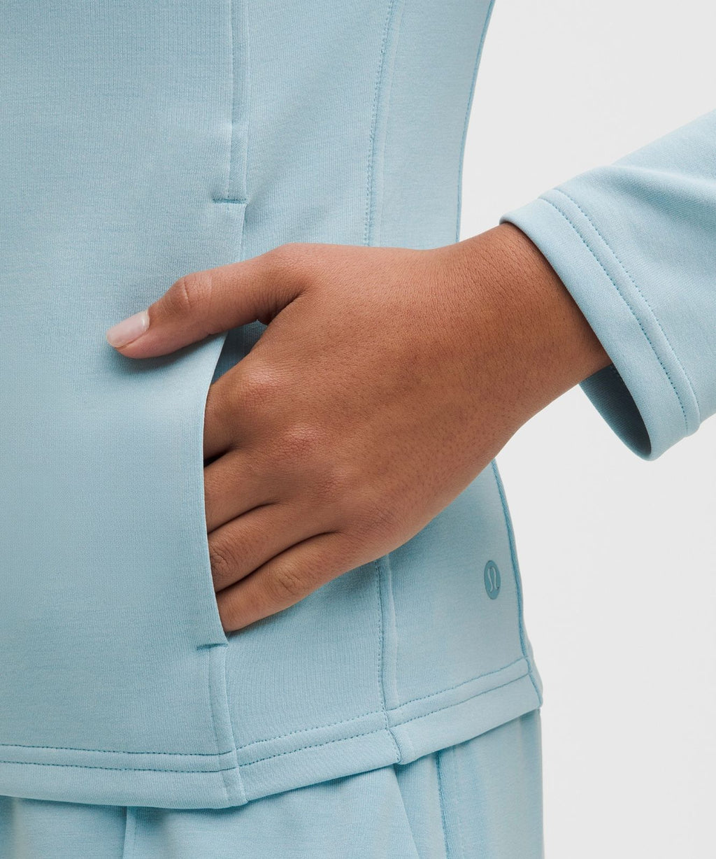 Lightweight Softstreme Full-Zip Hoodie Seafoam