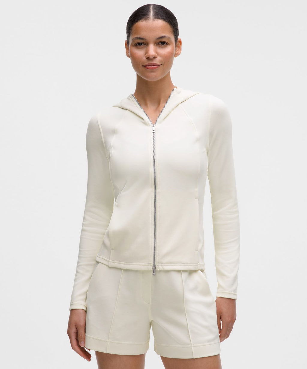 Lightweight Softstreme Full-Zip Hoodie Coconut Ivory