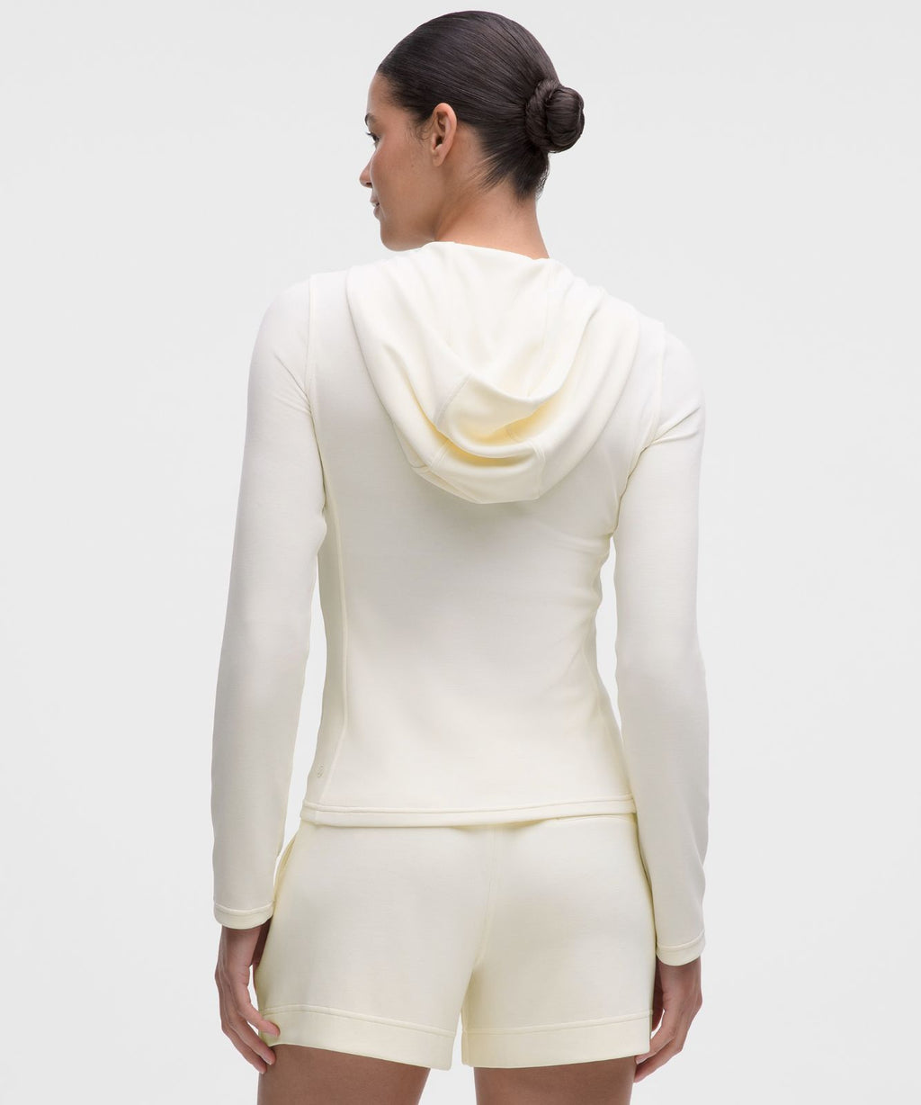 Lightweight Softstreme Full-Zip Hoodie Coconut Ivory