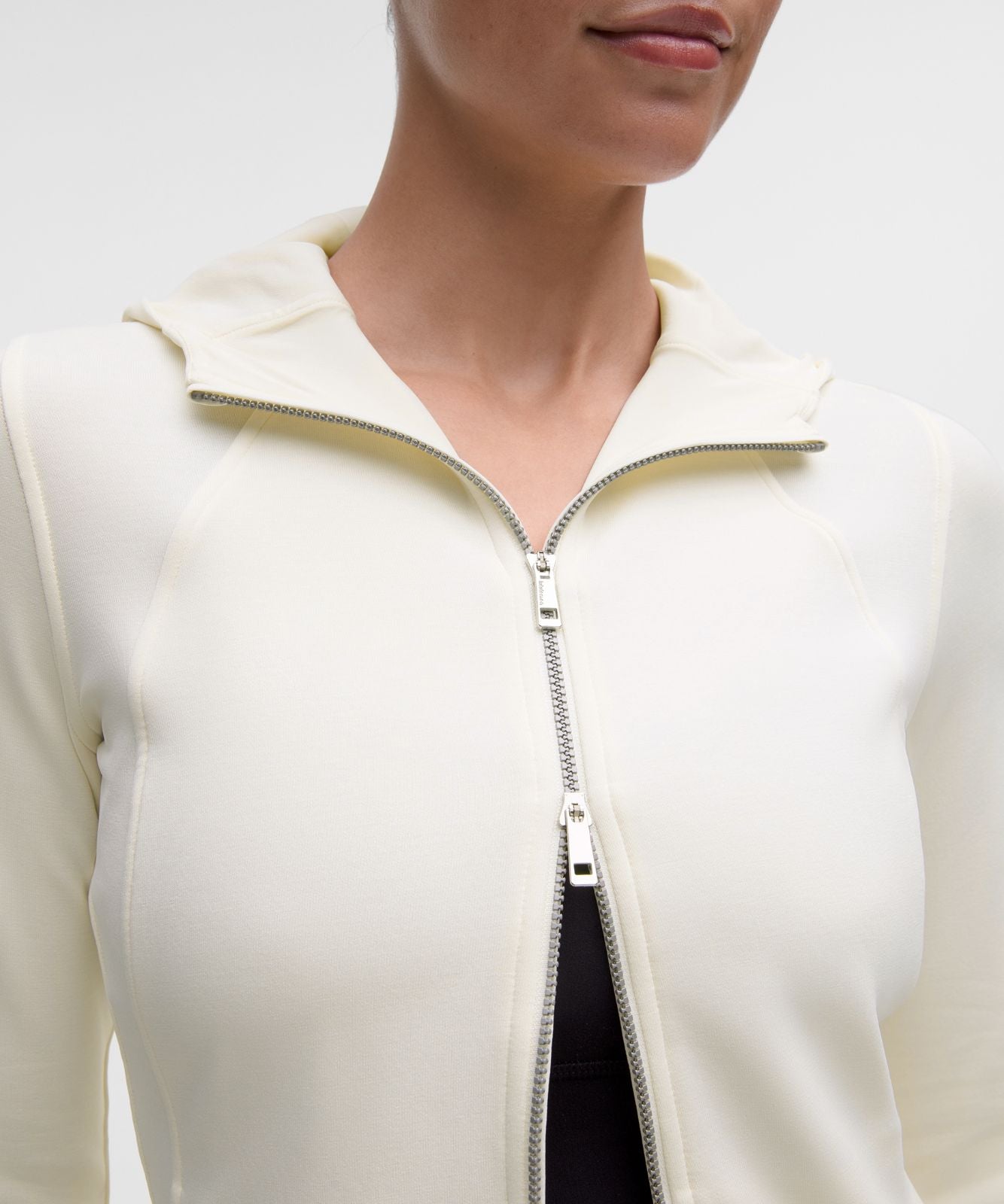 Lightweight Softstreme Full-Zip Hoodie Coconut Ivory