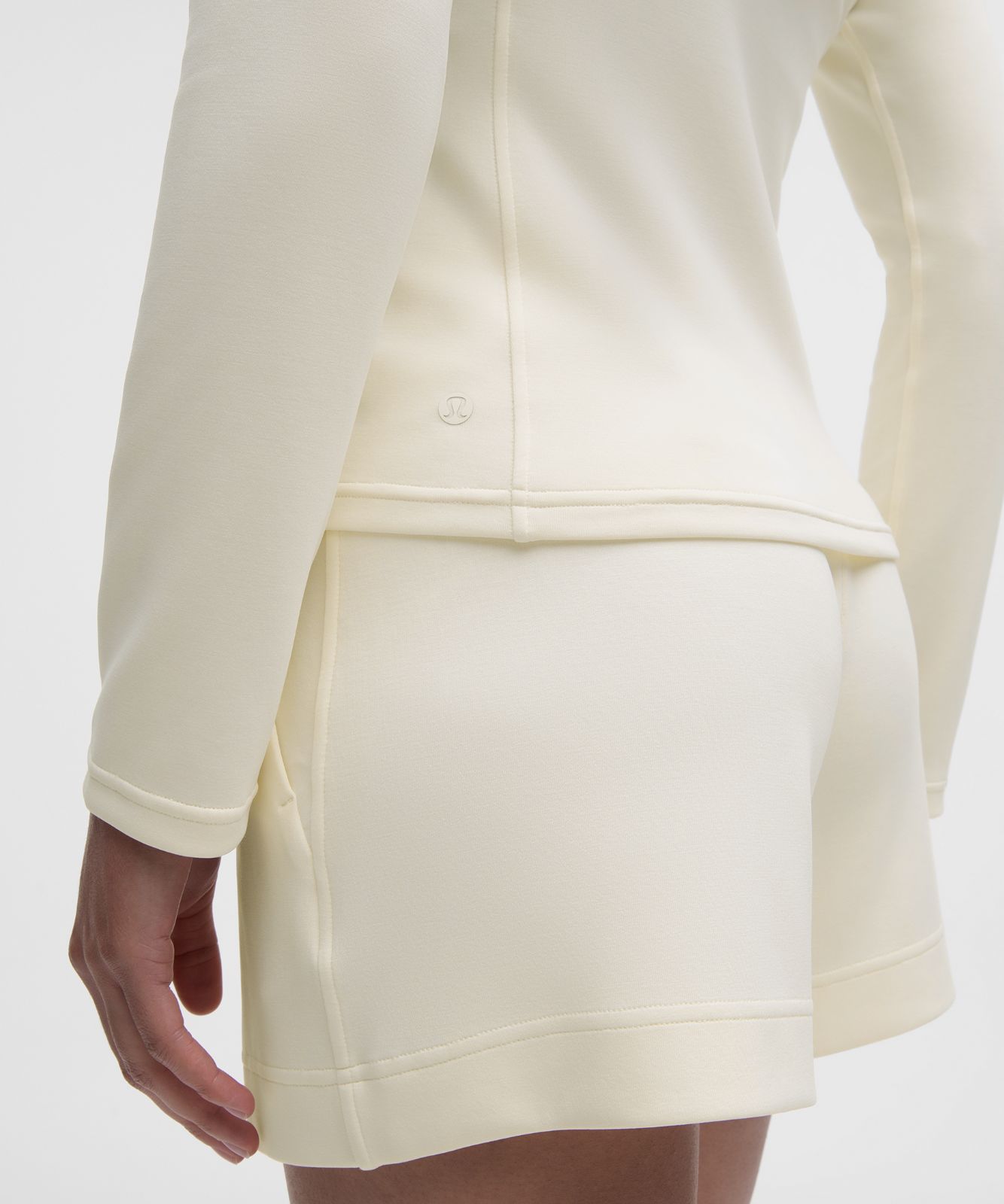 Lightweight Softstreme Full-Zip Hoodie Coconut Ivory