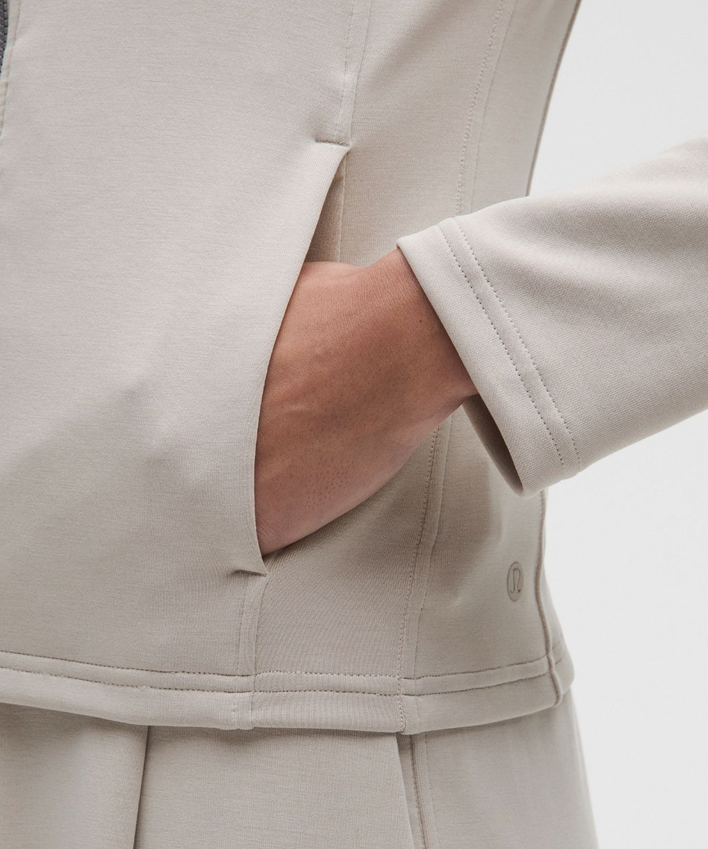 Lightweight Softstreme Full-Zip Hoodie Downtown Tan