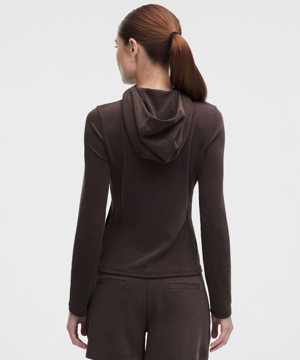Lightweight Softstreme Full-Zip Hoodie Mahogany Muse