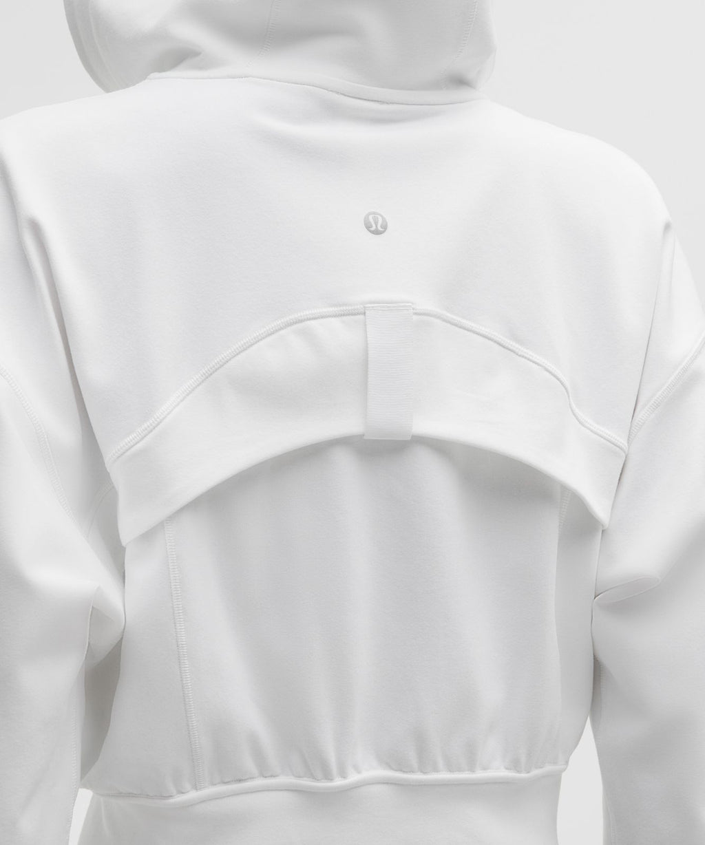Define Relaxed-Fit Hooded Jacket *Luon White
