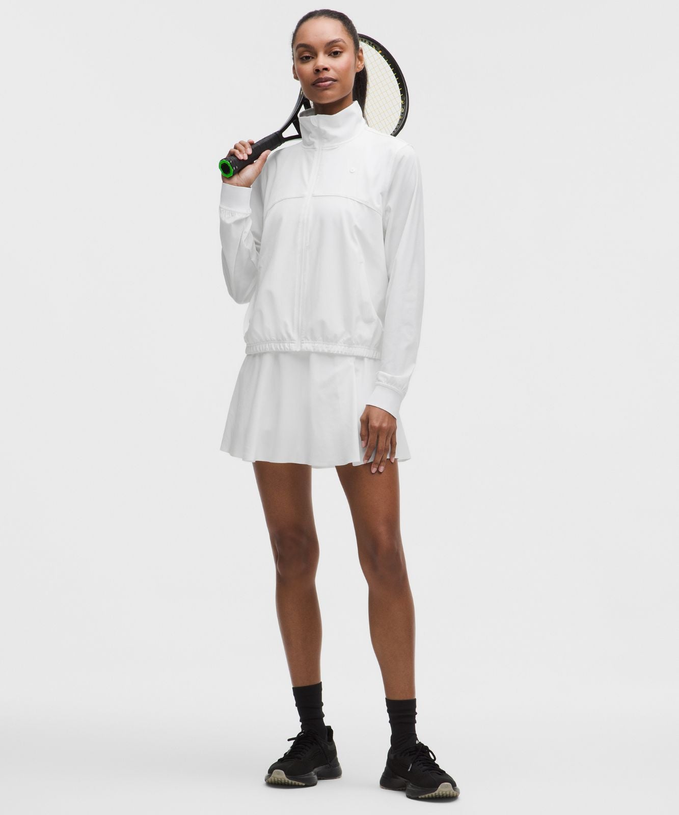 Court Rival Tennis Track Jacket White/White