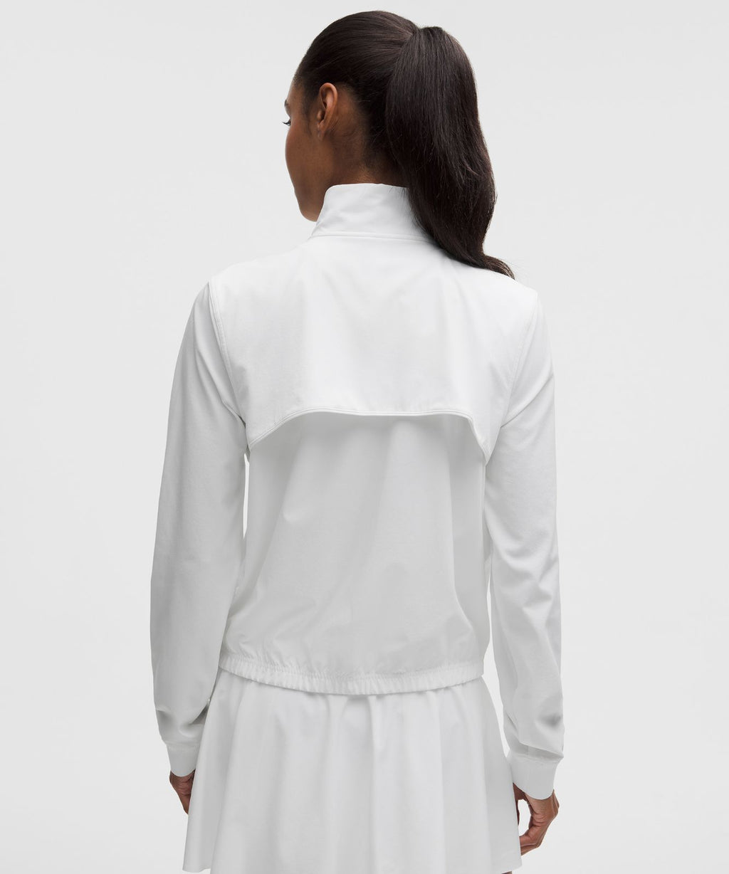 Court Rival Tennis Track Jacket White/White