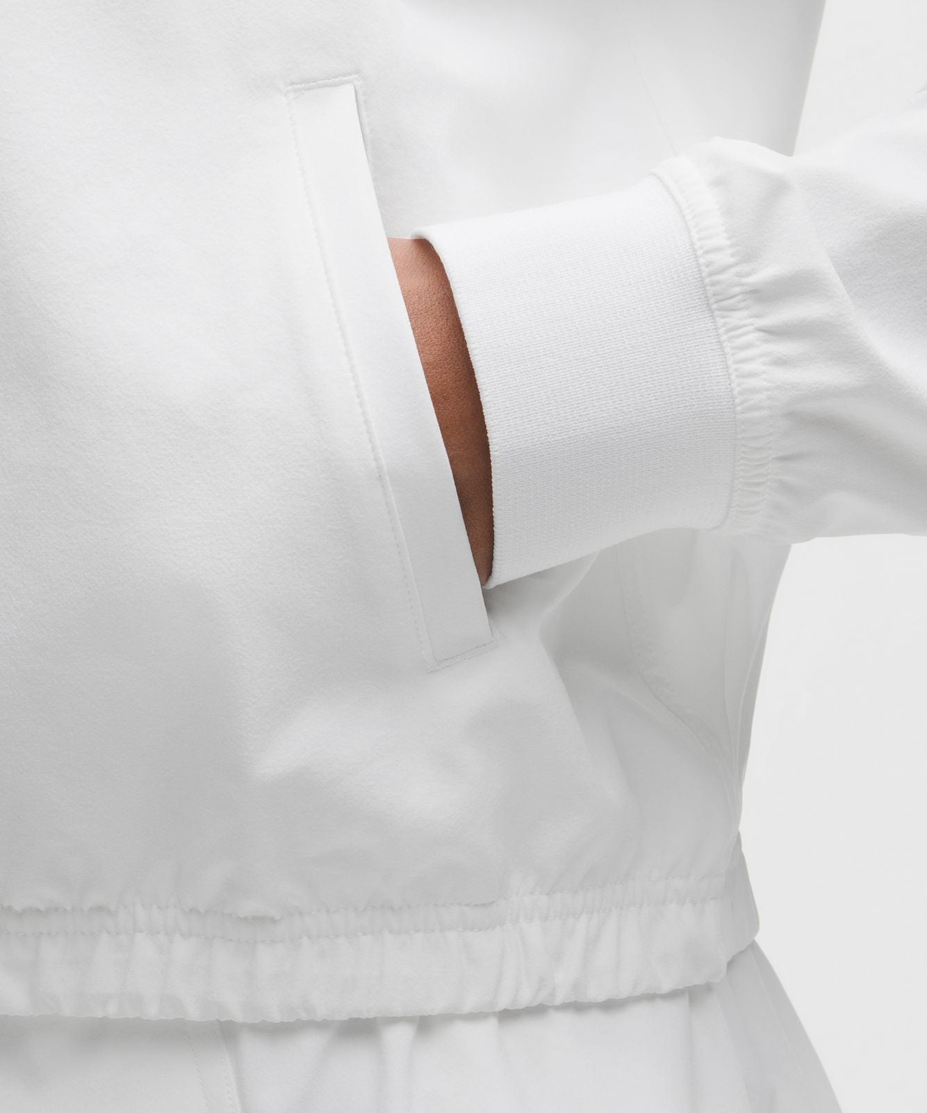 Court Rival Tennis Track Jacket White/White