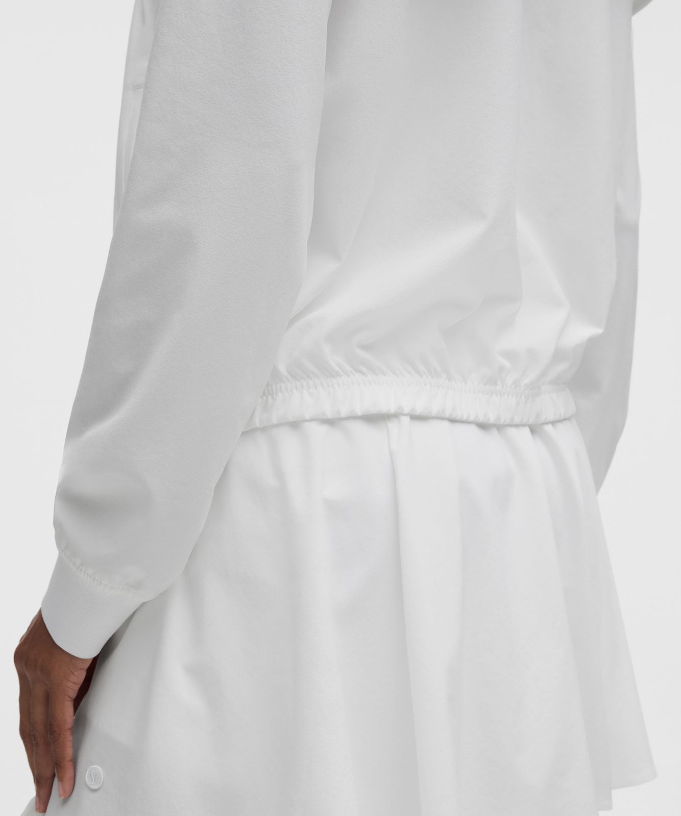 Court Rival Tennis Track Jacket White/White