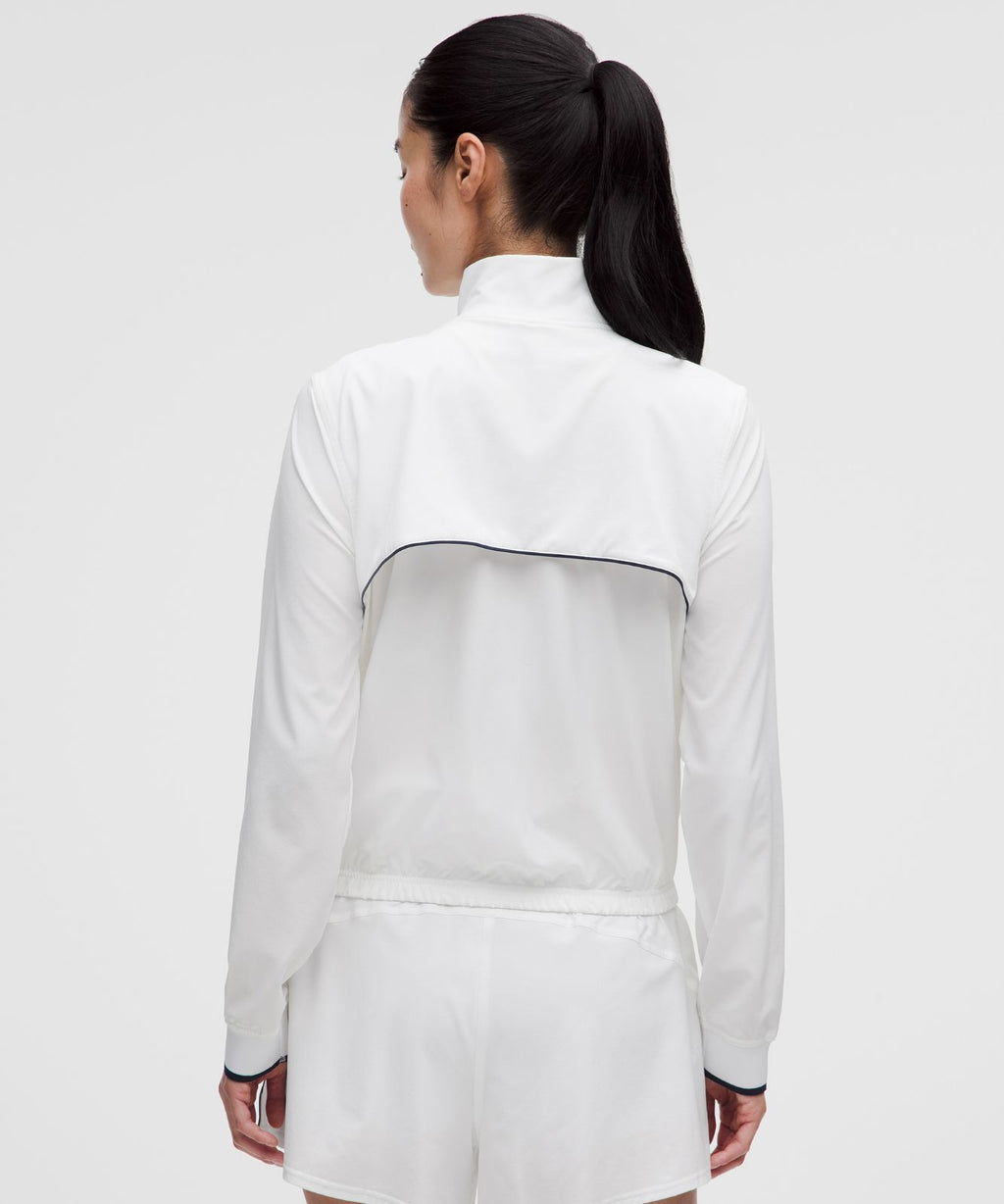 Court Rival Tennis Track Jacket White/Club Blue