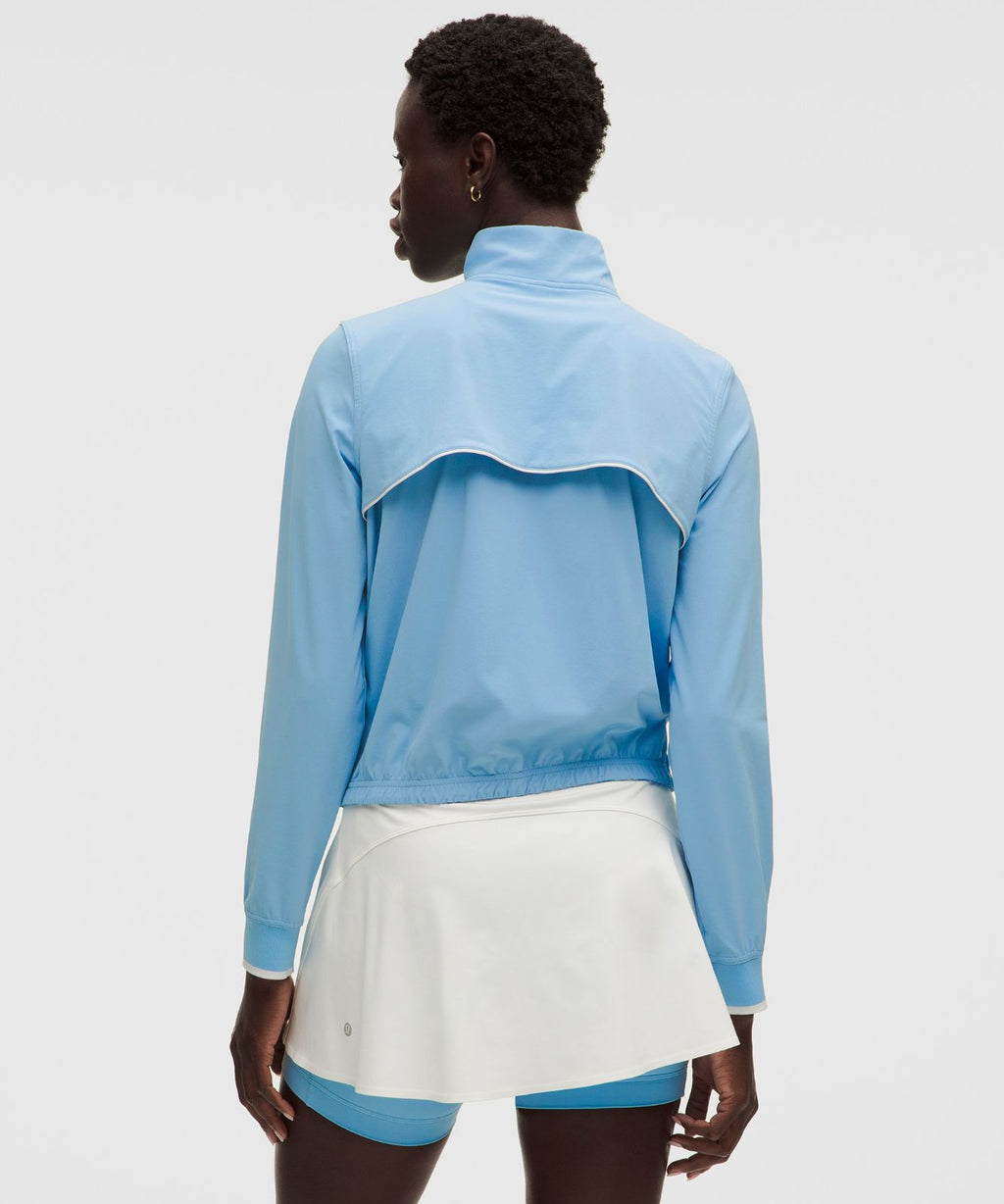 Court Rival Tennis Track Jacket Dreamy Blue/White
