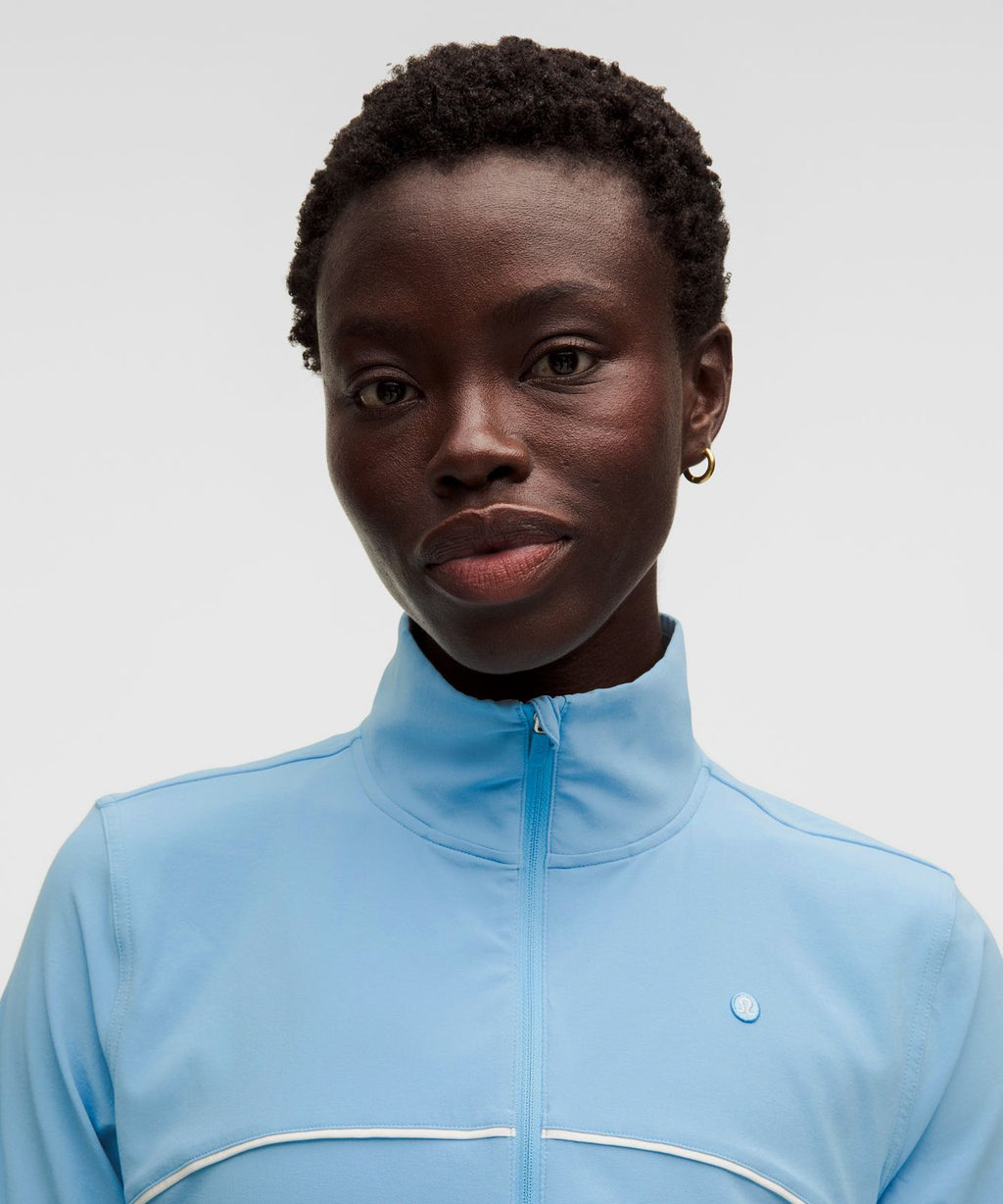 Court Rival Tennis Track Jacket Dreamy Blue/White