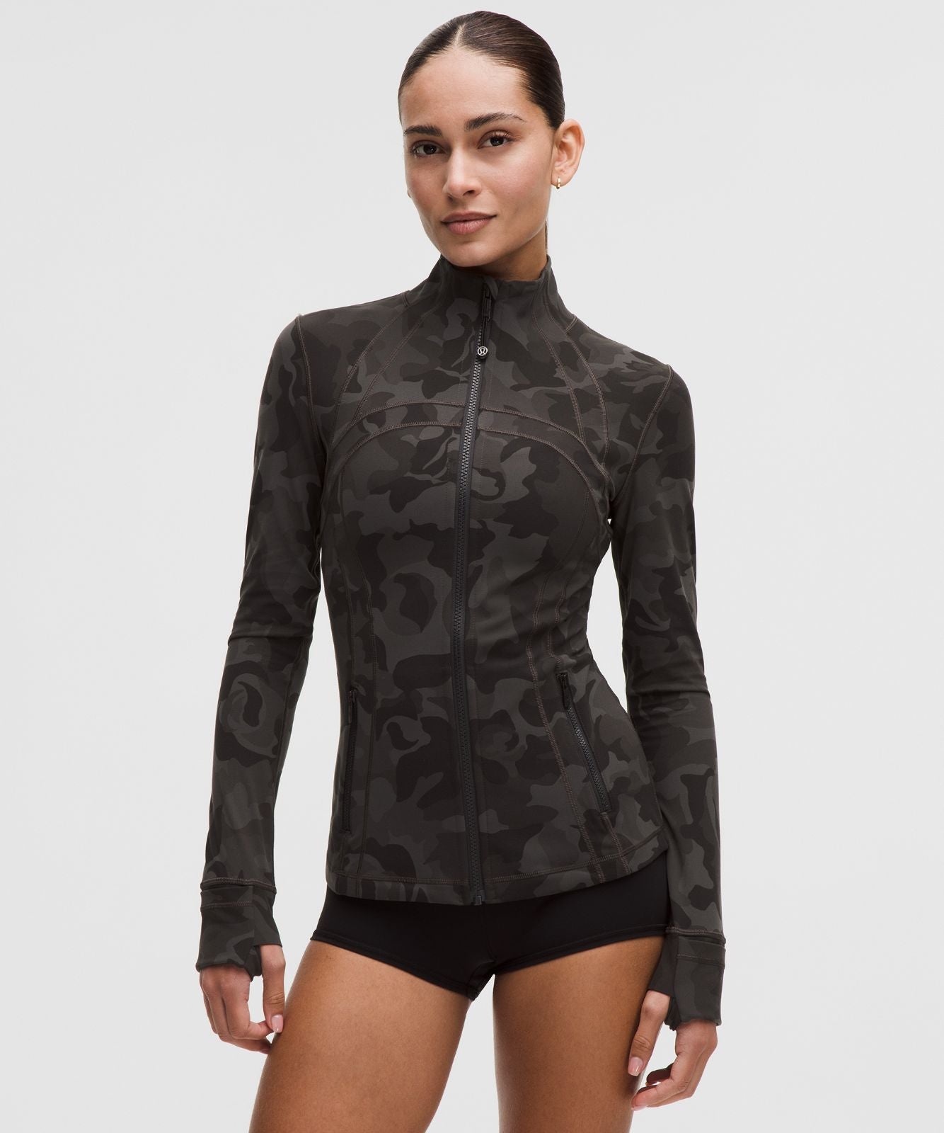 Define Jacket *Nulu Floral Camo Black Multi