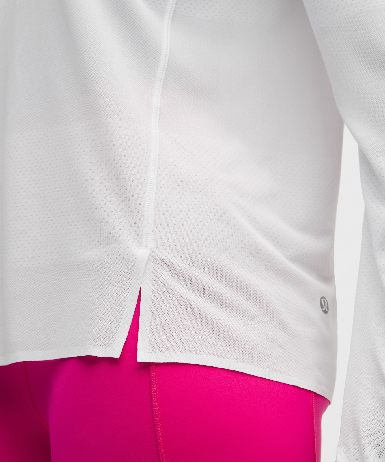 Fast and Free Long-Sleeve Shirt *Perforated Stripe White