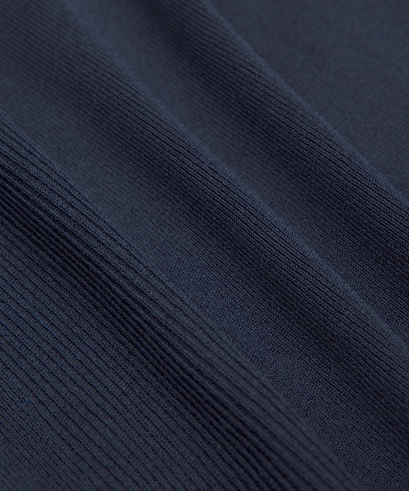 Knit Golf Mockneck Short-Sleeve Shirt True Navy/White