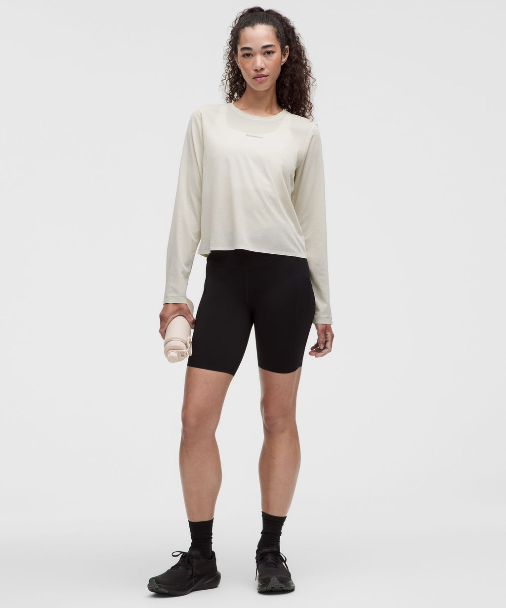 Women's Fast and Free Long-Sleeve Shirt Light Ivory