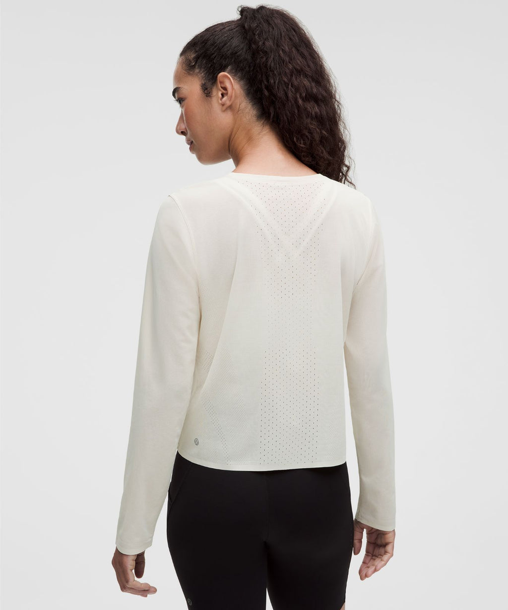 Women's Fast and Free Long-Sleeve Shirt Light Ivory